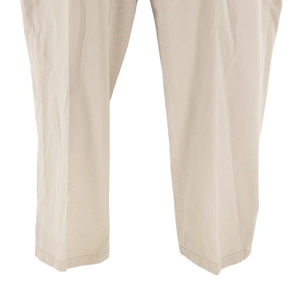 Polo Ralph Lauren Mens 38x32 Relaxed Fit Chino Pants Tan Cotton Khaki Preppy